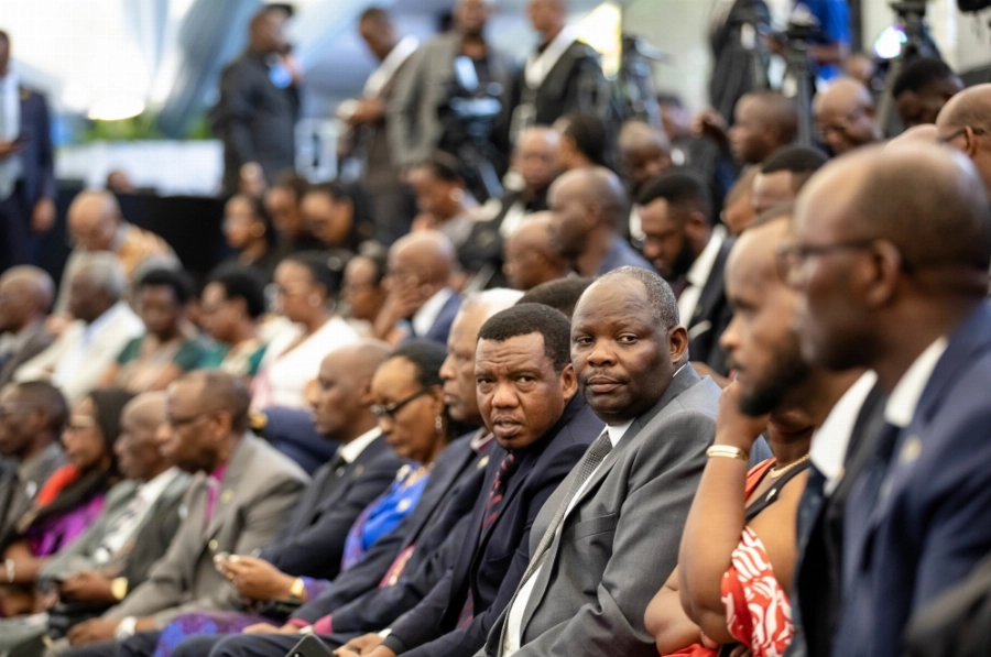 Mourners during the commemoration of the Genocide against the Tutsi at Kigali Genocide Memorial on Tuesday, April 7. Mourners during the commemoration of the Genocide against the Tutsi at Kigali Genocide Memorial on Tuesday, April 7.