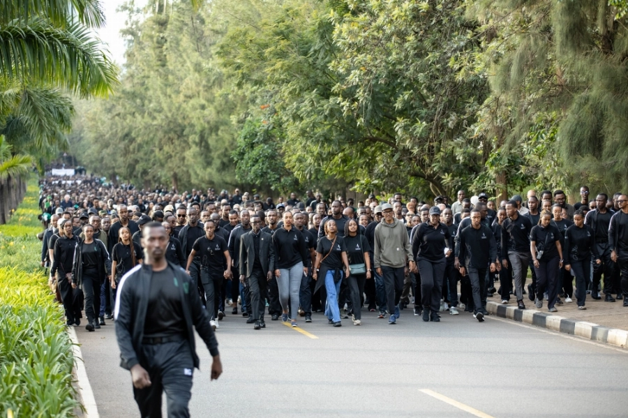 The Walk to Remember from Gishushu to BK Arena. The Walk to Remember from Gishushu to BK Arena.