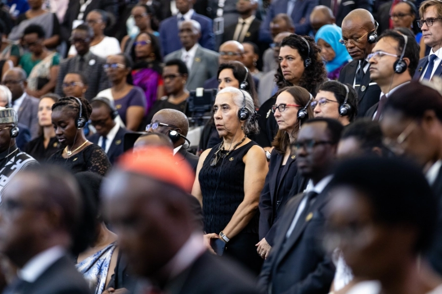 The annual commemoration was attended by families of victims, survivors, government officials, members of the security organs, members of the diplomatic corps, and friends of Rwanda. The annual commemoration was attended by families of victims, survivors, government officials, members of the security organs, members of the diplomatic corps, and friends of Rwanda.