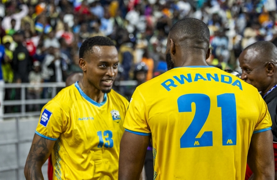 National team players during a celebration at FIFA Series at Amahoro Stadium. Photos by Olivier Mugwiza (3) National team players during a celebration at FIFA Series at Amahoro Stadium. Photos by Olivier Mugwiza (3)