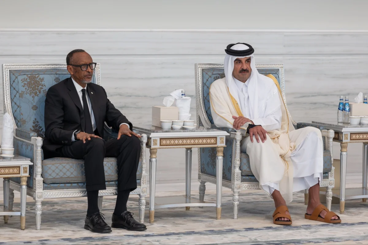 The President also met with Sheikh Tamim bin Hamad Al Thani on Monday and offered his condolences on the passing of the Father Emir. The President also met with Sheikh Tamim bin Hamad Al Thani on Monday and offered his condolences on the passing of the Father Emir.