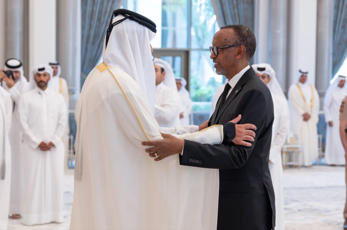 The President also met with Sheikh Tamim bin Hamad Al Thani on Monday and offered his condolences on the passing of the Father Emir. The President also met with Sheikh Tamim bin Hamad Al Thani on Monday and offered his condolences on the passing of the Father Emir.