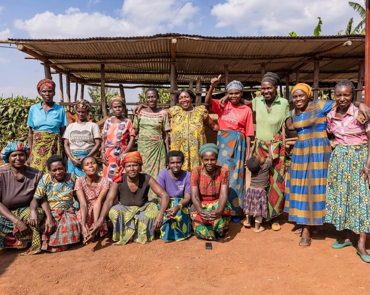 Beneficiaries of American actress and humanitarian Angelina Jolie's support in Gikomero Sector in Gasabo District. Beneficiaries of American actress and humanitarian Angelina Jolie's support in Gikomero Sector in Gasabo District.