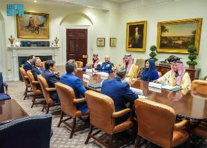 Saudi Arabia's Defense Minister Prince Khalid bin Salman met with senior US officials during an official visit to the US.