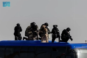 The Saudi security forces continue its participation in the joint tactical exercise "Arabian Gulf Security 4" in Qatar alongside Gulf Cooperation Council (GCC) security agencies.