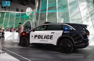 Public Security showcases AI-powered Lucid Gravity patrol vehicle at WDS 2026