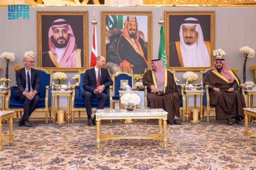 الأمير ويليام يصل إلى السعودية في أول زيارة رسمية