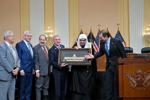 US Congress honors Muslim World League chief Mohammed Al-Issa