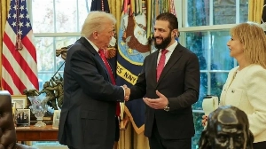 US President Donald Trump meets with Syrian President Ahmed al-Sharaa at the White House