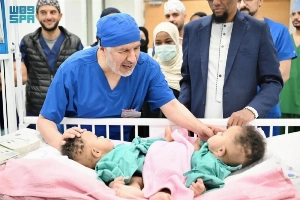 The separation surgery of the Somali conjoined twins Rahma and Ramla was successful at King Abdullah Specialist Children’s Hospital in Riyadh on Thursday.