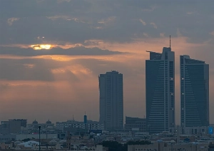 Sunrise over the city of Riyadh. (SPA)