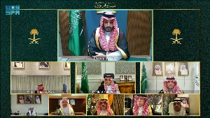 Cabinet praises Saudi air defenses for intercepting Iranian missiles, drones