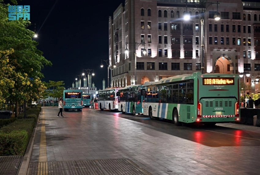 Over 3.6 million benefit from Madinah shuttle bus services to during Ramadan