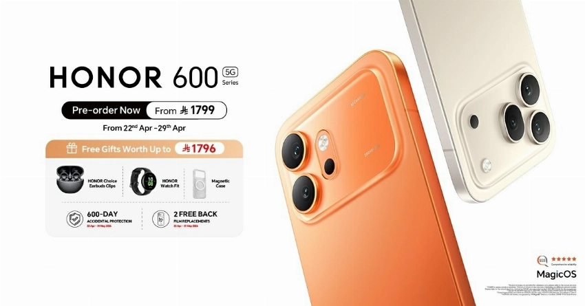 HONOR announces pre-orders for HONOR 600 Series, redefining the flagship-level performance in its segment