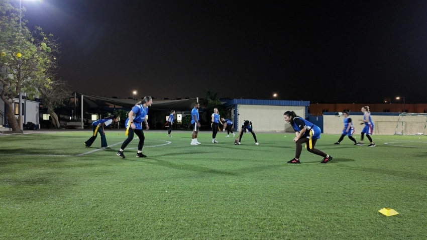 خلال التدريبات.
