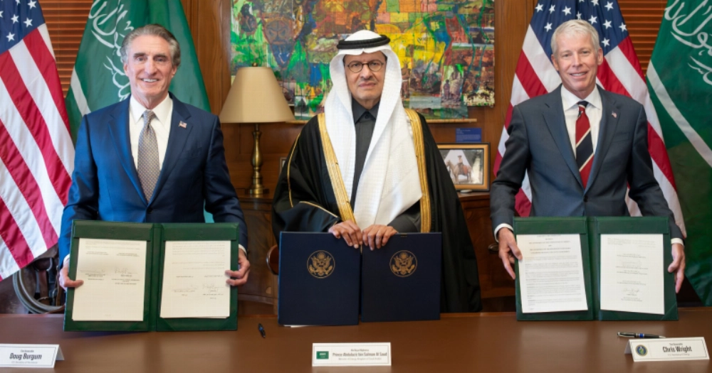Minister of Energy and Chair of the Saudi Side of the Saudi–U.S. Strategic Economic Partnership Committee Prince Abdulaziz bin Salman and Secretary of Energy Chris Wright announced the completion of negotiations on civil nuclear energy cooperation.