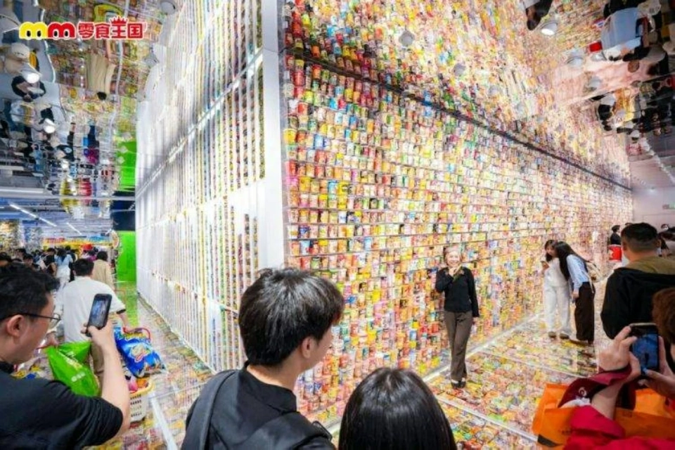 يضم المتجر أكثر من 6500 علامة تجارية