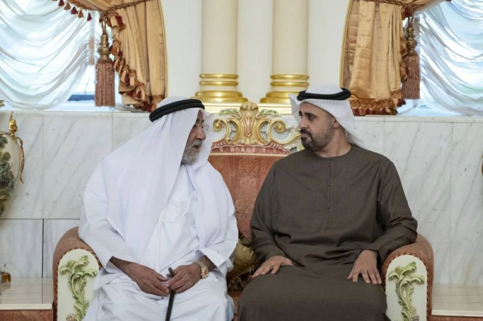 ذياب بن محمد يعزي في وفاة آمنة الظاهري