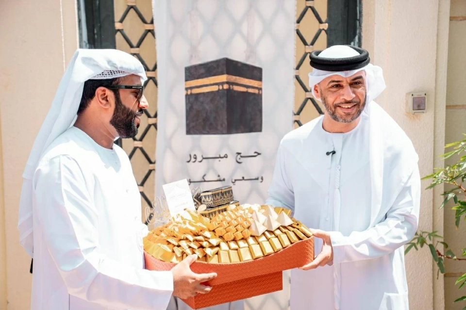 مكتب شؤ ون المو اطنين ف ي عجمان يهنئ حج اج الإما رة بعودتهم