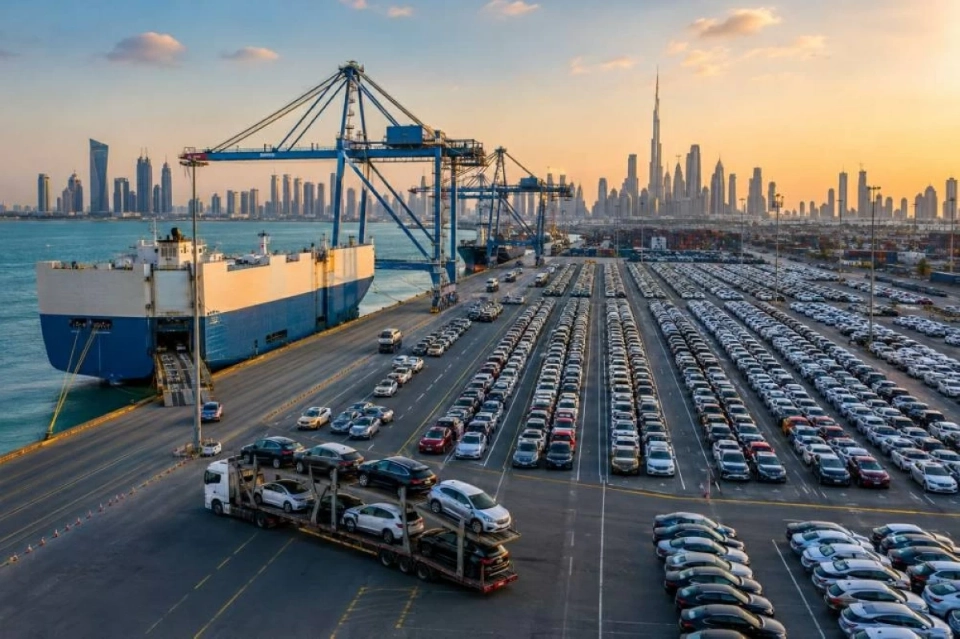 الإمارات داعمة لوجستياً لتجارة السيارات