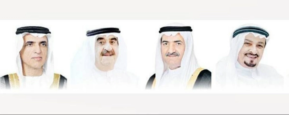 رئيس الدولة ونائباه وسلطان والحكام يعزون أمير قطر