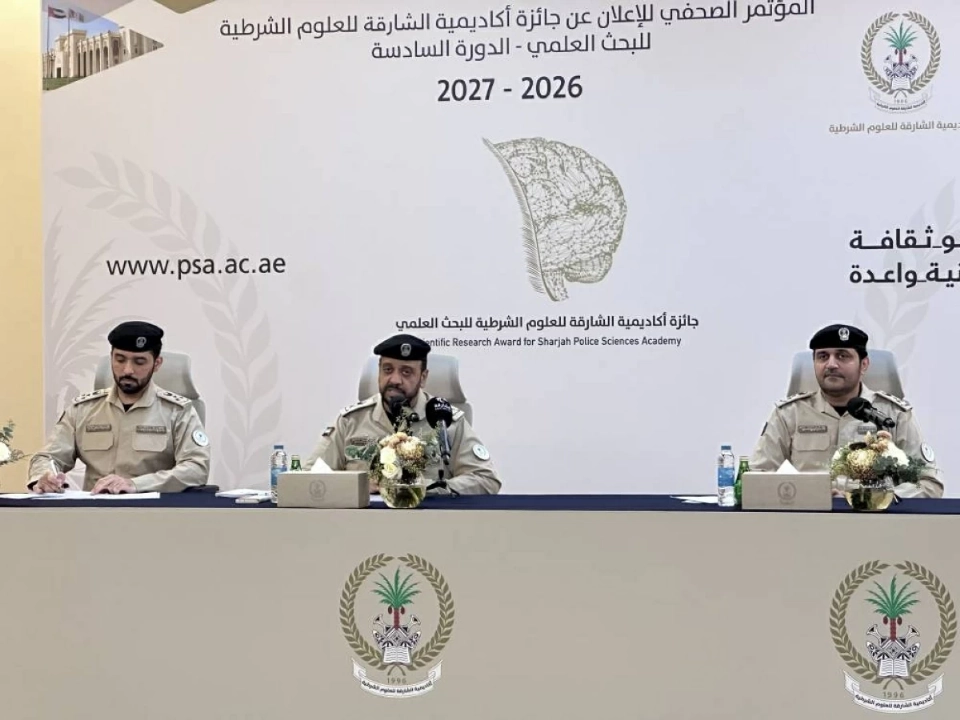 العثمني معلناً الدورة 6 من جائزة البحث العلمي
