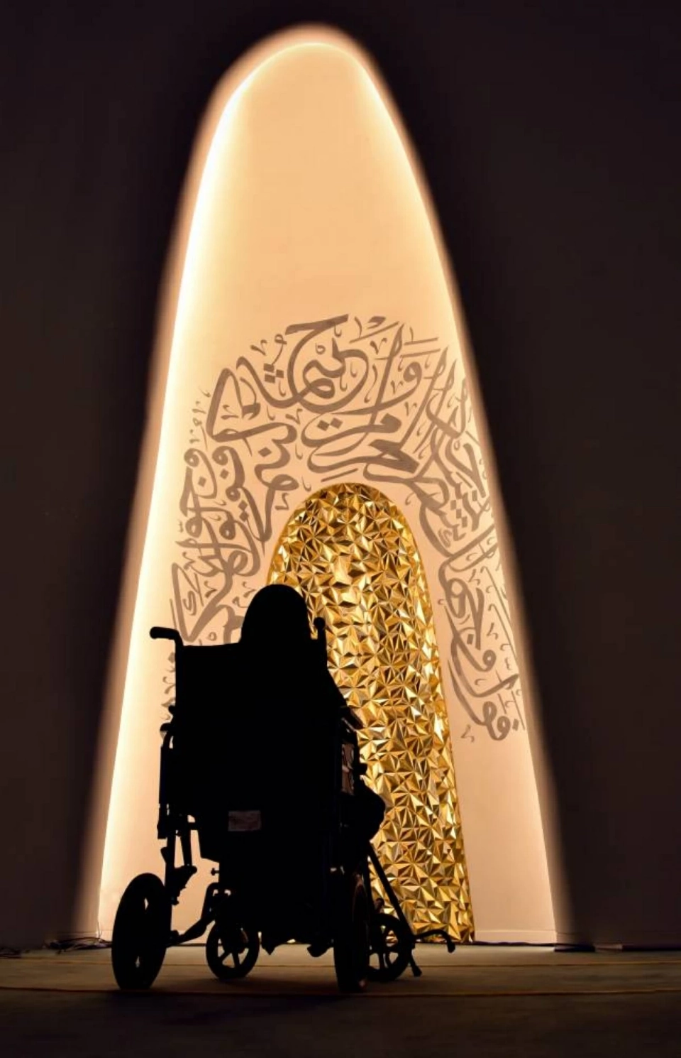 إحدى الصور الفائزة في مسابقة «العزيمة بلا حدود»