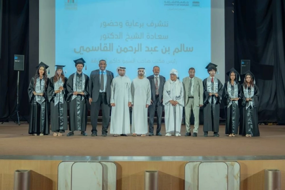 سالم بن عبد الرحمن يشهد حفل المركز الاجتماعي السوداني السنوي في الشارقة