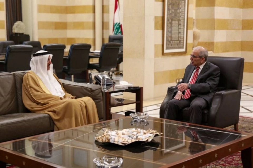 غباش وسلام وبري يبحثون تعزيز العلاقات الإماراتية اللبنانية