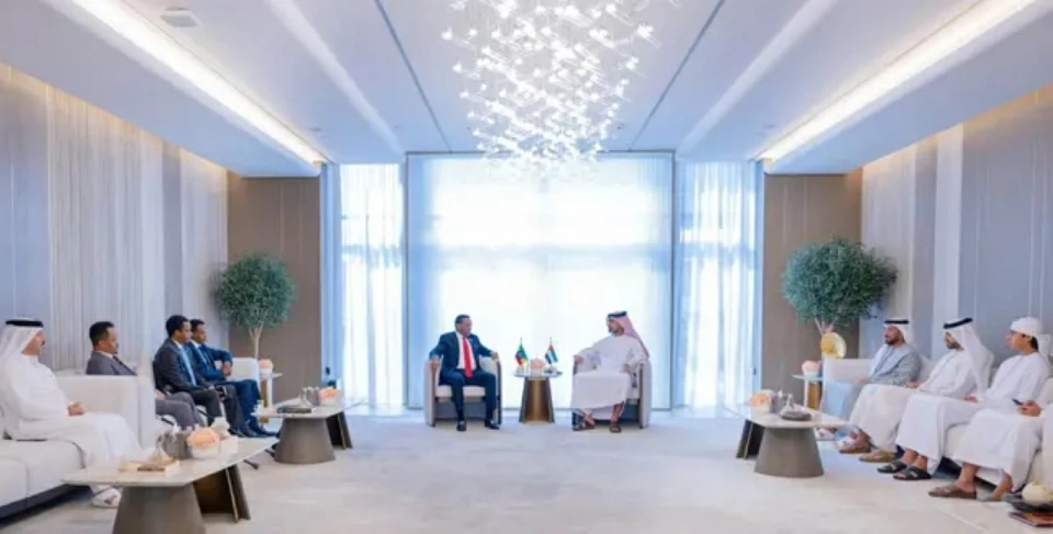 عمار بن حميد والسفير الإثيوبي يبحثان آفاق التعاون