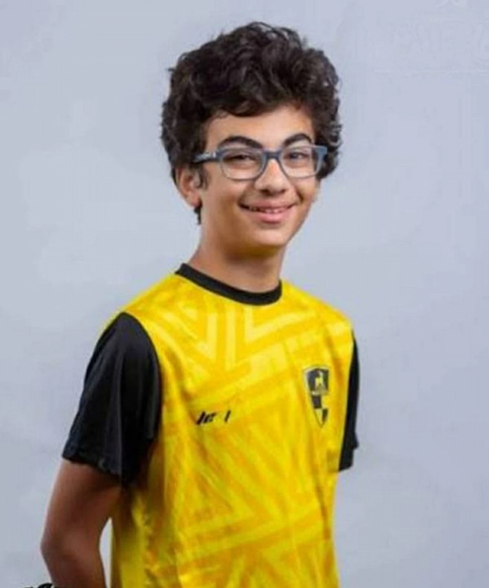 اللاعب المصري مهاب عاصم