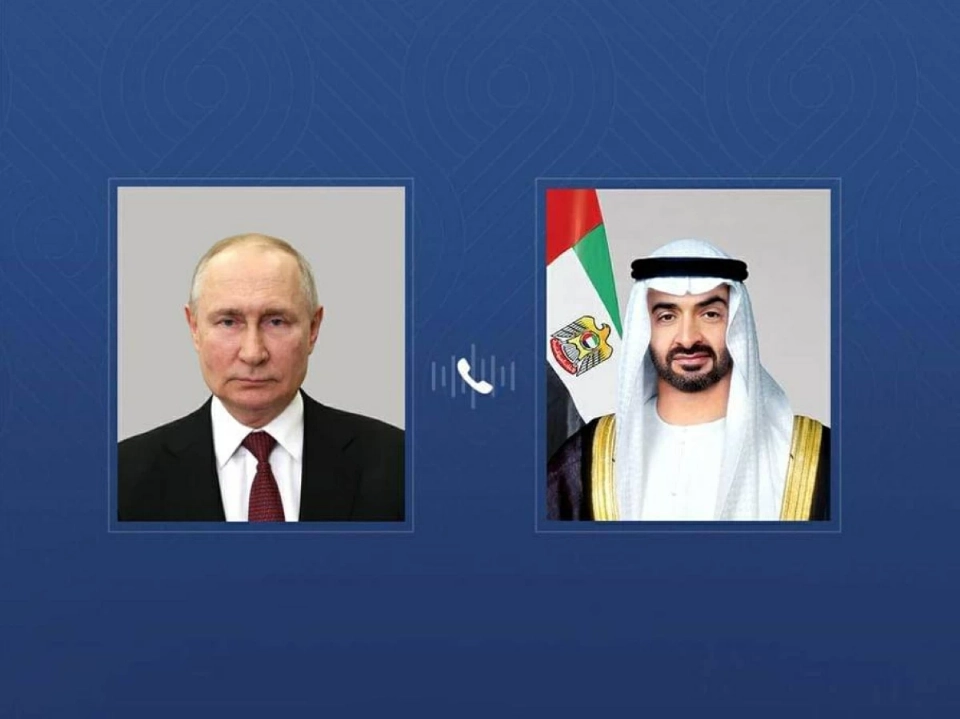 محمد بن زايد وبوتين