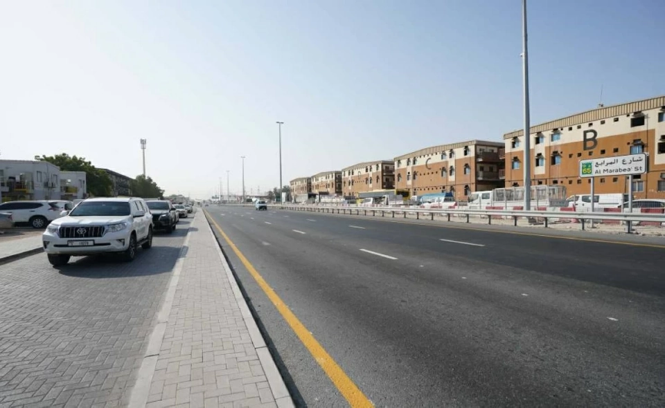 «طرق دبي» تُنفذ تحسينات مرورية على شارع المرابع