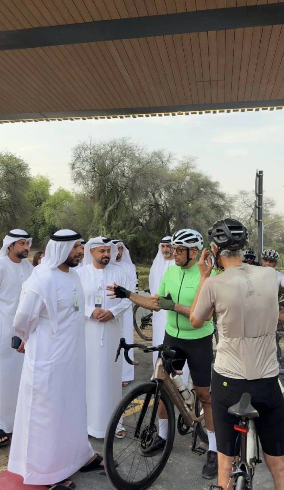جسر جديد بطول 102 متر في حديقة مشرف