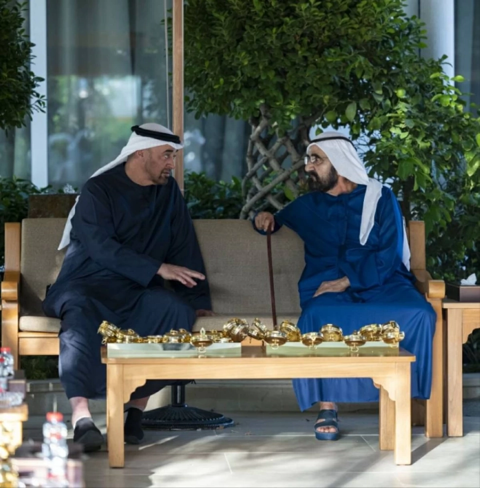 محمد بن زايد ومحمد بن راشد