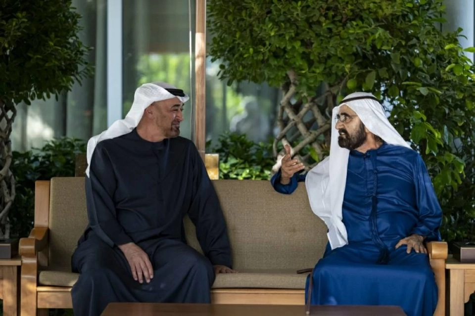 محمد بن زايد ومحمد بن راشد يبحثان شؤون الوطن والمواطن