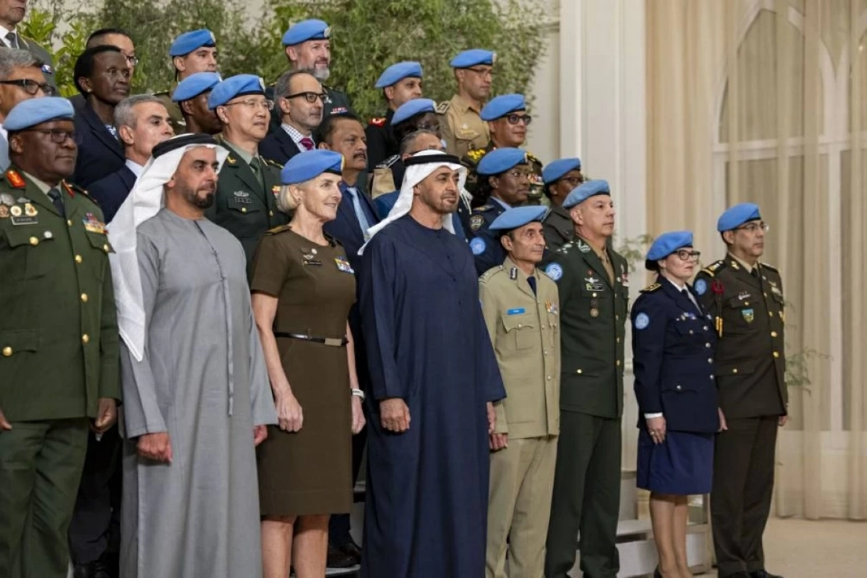 محمد بن زايد: الإمارات حريصة على التعاون مع الأمم المتحدة ودعم جهودها لتعزيز السلام