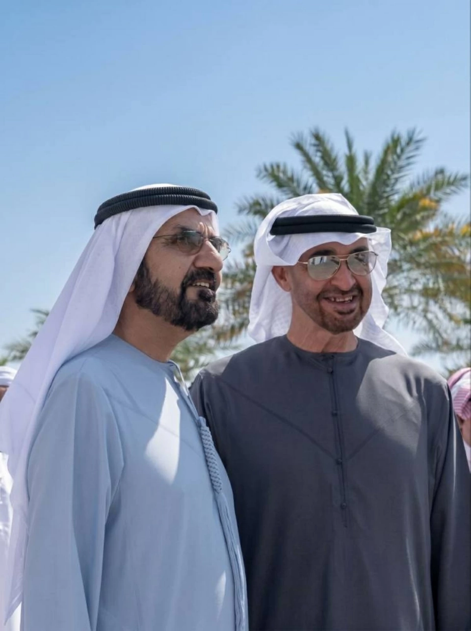 محمد بن زايد ومحمد بن راشد
