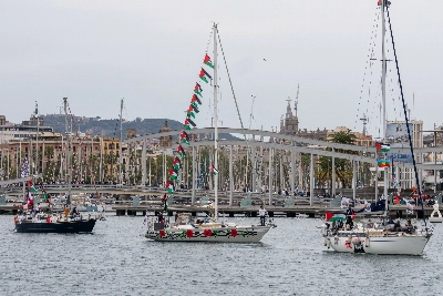 Israel arrests 175 activists from Gaza flotilla off Greek coast