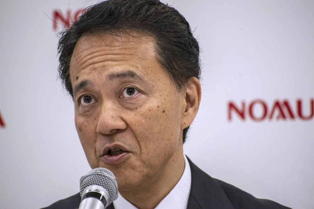 Nomura Holdings Chief Executive Officer Kentaro Okuda Nomura Holdings Chief Executive Officer Kentaro Okuda
