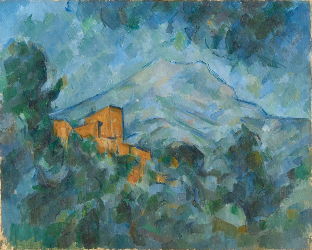 Paul Cezanne’s “Mont Saint-Victoire and Chateau Noir” (Artizon Museum, Ishibashi Foundation) Paul Cezanne’s “Mont Saint-Victoire and Chateau Noir” (Artizon Museum, Ishibashi Foundation)