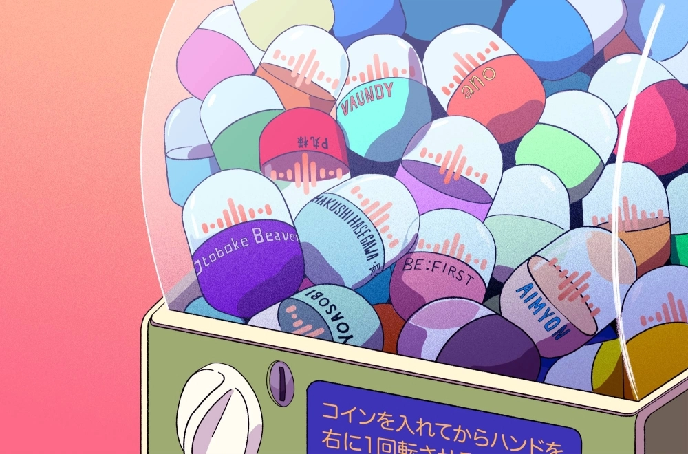 The Gacha Pop playlist on Spotify offers a wonderfully scattered collection of J-pop chart-toppers, long-running favorites and next-generation names, reflecting the global ambitions of homegrown artists.  The Gacha Pop playlist on Spotify offers a wonderfully scattered collection of J-pop chart-toppers, long-running favorites and next-generation names, reflecting the global ambitions of homegrown artists.