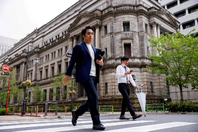 The Bank of Japan's headquarters in Tokyo The Bank of Japan's headquarters in Tokyo