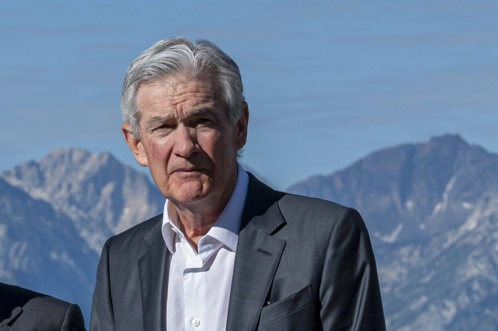 U.S. Federal Reserve Chairman Jerome Powell attends the Jackson Hole economic symposium in Moran, Wyoming, on Friday. U.S. Federal Reserve Chairman Jerome Powell attends the Jackson Hole economic symposium in Moran, Wyoming, on Friday.