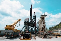 The Bruciano 2 drilling well at the world’s oldest geothermal power site | Bloomberg