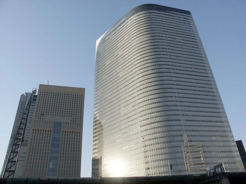 The Shiodome City Center building in Tokyo's Minato Ward The Shiodome City Center building in Tokyo's Minato Ward