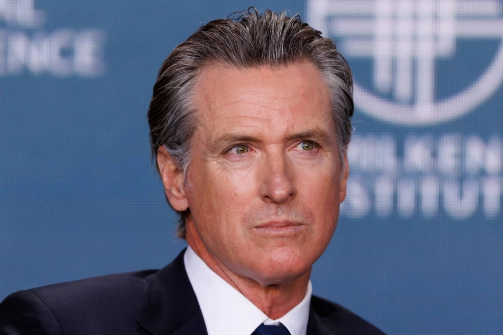 California Gov. Gavin Newsom at the 2023 Milken Institute Global Conference in California on May 2 California Gov. Gavin Newsom at the 2023 Milken Institute Global Conference in California on May 2
