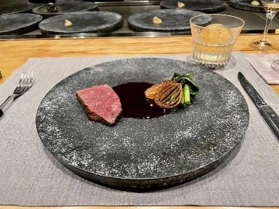 The refined fusion cuisine at Toki reflects the delicacy of Kyoto’s famous kaiseki (multicourse Japanese haute cuisine). The refined fusion cuisine at Toki reflects the delicacy of Kyoto’s famous kaiseki (multicourse Japanese haute cuisine).