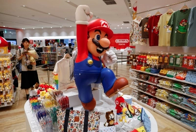 Nintendo Tokyo at the Shibuya Parco department store complex, the first such official Nintendo store in Japan Nintendo Tokyo at the Shibuya Parco department store complex, the first such official Nintendo store in Japan