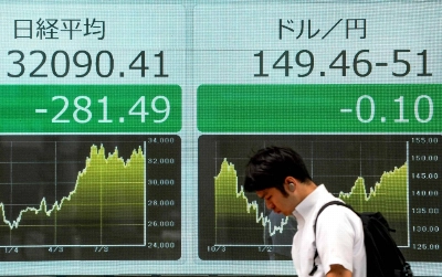 The yen's slide to the cusp of ¥150 per dollar has put investors on high alert for the risk of intervention. The yen's slide to the cusp of ¥150 per dollar has put investors on high alert for the risk of intervention.